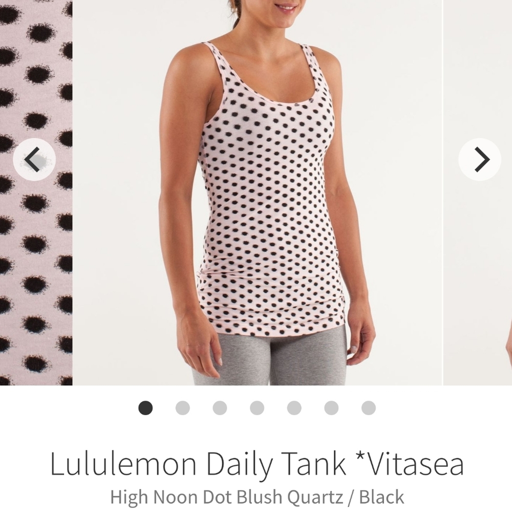 Lululemon Daily Tank Vitasea 🩷